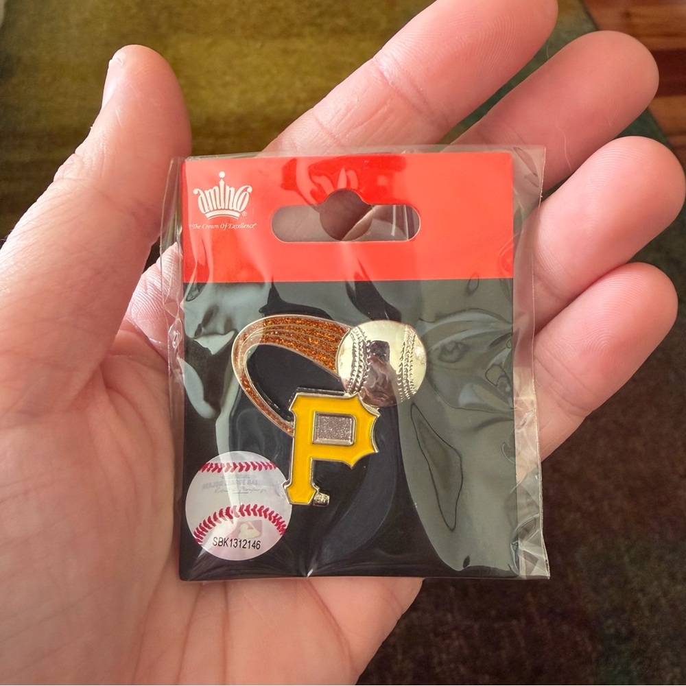 Pittsburgh Pirates Baseball Enamel Pin